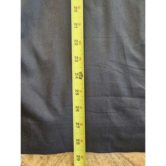 J. Crew Black Ruffle Dress Strapless Cocktail Party Women's Size 4 - Picture 8 of 10